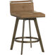 Arizona 32.5 inch Milliken Cognac Swivel Counter Stool